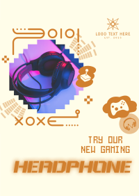 Headset Poster example 4