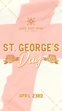 St. George's Cross Facebook Story Design