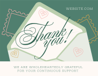 Elegant Thank You Thank You Card