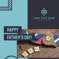 Father's Day Heart Instagram Post Design