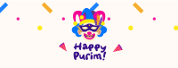 Purim Day Facebook Cover