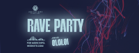 Rave Party Vibes Facebook Cover