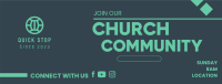 Church Community Facebook Cover Image Preview