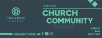 Church Community Facebook Cover Image Preview