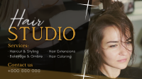 Elegant Hair Salon Animation