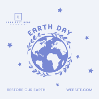 Restore Earth Day Instagram Post Image Preview