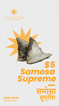 Supreme Samosa Facebook Story