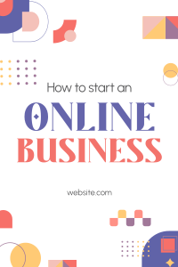 How to start an online business Pinterest Pin Image Preview