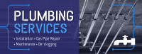 Plumbing Pipes Repair Facebook Cover