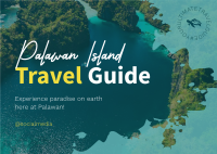 Palawan Travel Guide Postcard