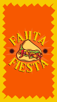 Fajita Fiesta Facebook Story