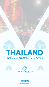 Thailand Travel Package Facebook Story