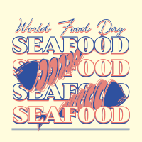 Seafood Instagram Post example 3