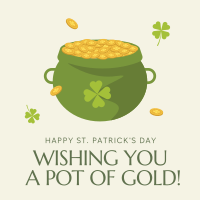 St Patick's Day Linkedin Post example 4