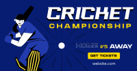 Cricket World Cup Facebook Ad