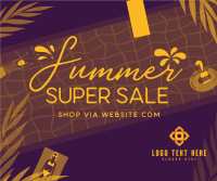 Summer Super Sale Facebook Post