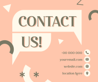 Business Contact Details Facebook Post