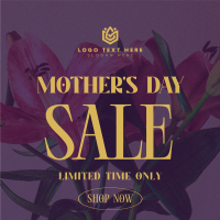 Sale Mother's Day Flowers  Instagram Post