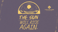 Rustic Minimalist Sun Quote Animation