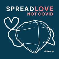 Love Not Covid Linkedin Post