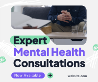 Mental Health Consultation Facebook Post