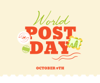 World Post Day Facebook Post