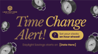 Daylight Savings Alert Animation