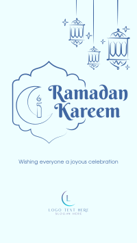 Ramadan Pen Stroke Instagram Story