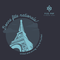 Eiffel Tower Pop Instagram Post Image Preview