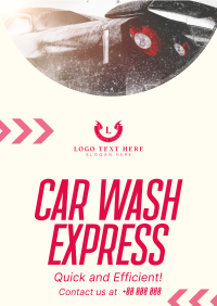 Car Wash Express Flyer