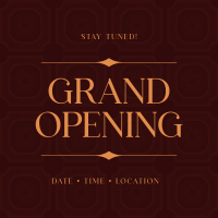 Vintage Grand Opening Instagram Post