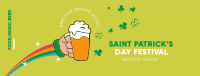 Saint Patrick's Fest Facebook Cover Design