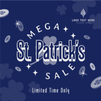 St. Patrick's Mega Sale Linkedin Post