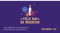 Feliz Dia De Muertos Facebook Event Cover