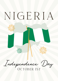 Nigeria Independence Event Flyer