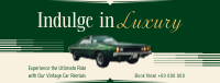 Luxury Vintage Car Facebook Cover Design