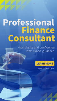 Professional Finance Consultant YouTube Short