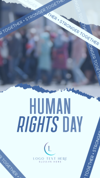 Advocates for Human Rights Day Facebook Story