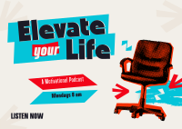 Elevate Life Podcast Postcard Image Preview