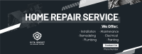 Modern Repair Service Facebook Cover Image Preview