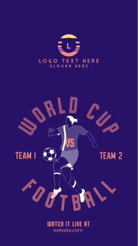 Football World Cup Tournament Instagram Story