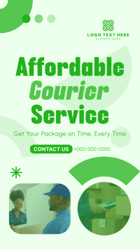 Affordable Courier Service Facebook Story