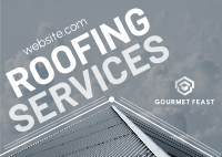 Roofing Expert Postcard