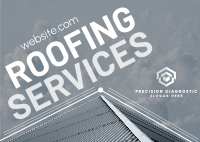 Roofing Expert Postcard Image Preview