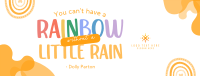 Rainbow After The Rain Facebook Cover