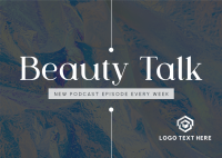 Beauty Talk Postcard