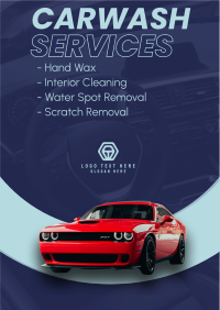 Carwash Offers Flyer