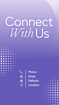 Minimal Contact Us Instagram Story