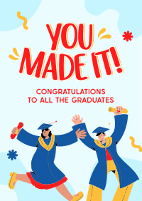 Quirky Graduation Flyer