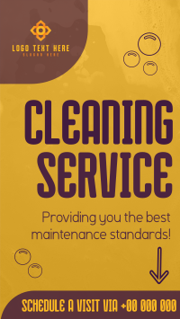 Trusted Cleaning Service Instagram Reel Design